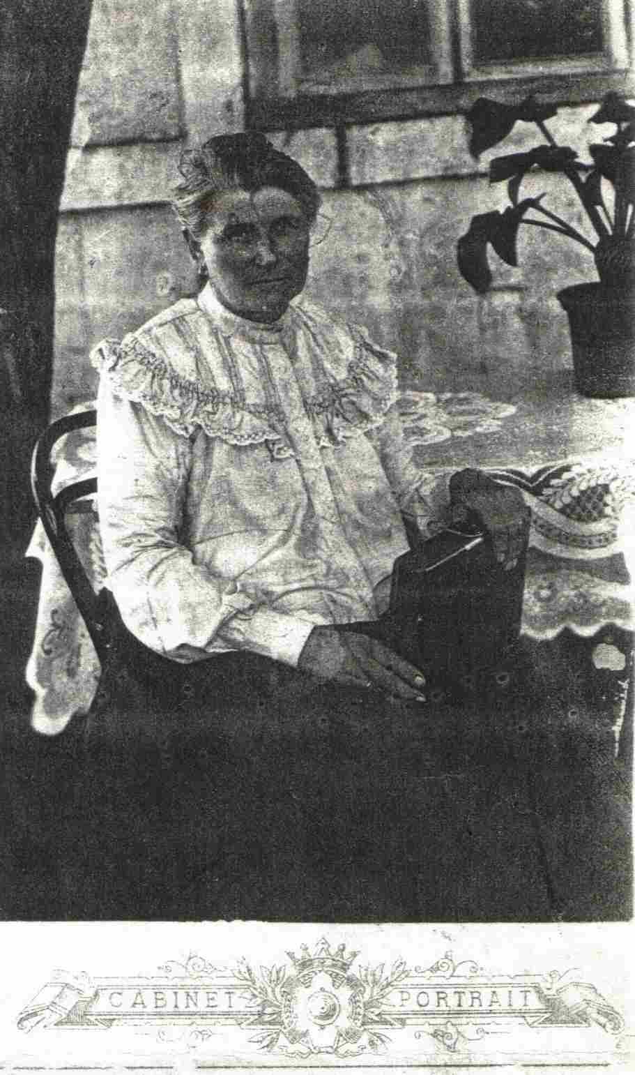 Christiane Stark. Prischib, 1900.
