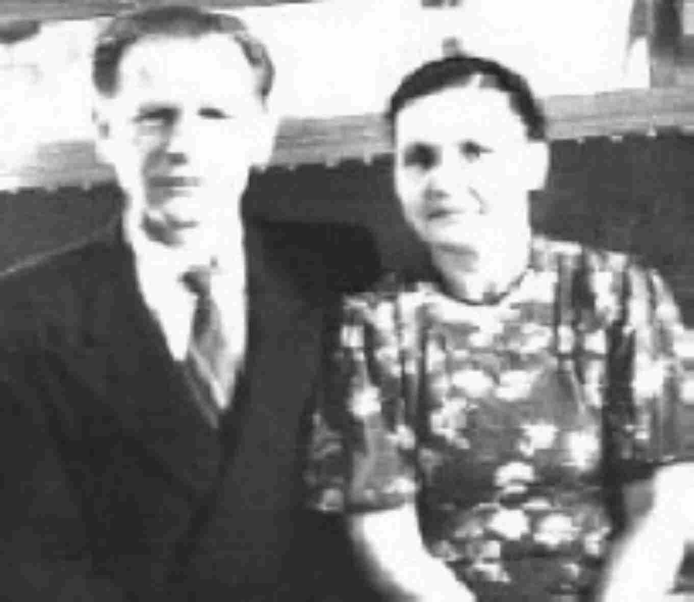 Eduard und Irma. Sibirien, 1960.