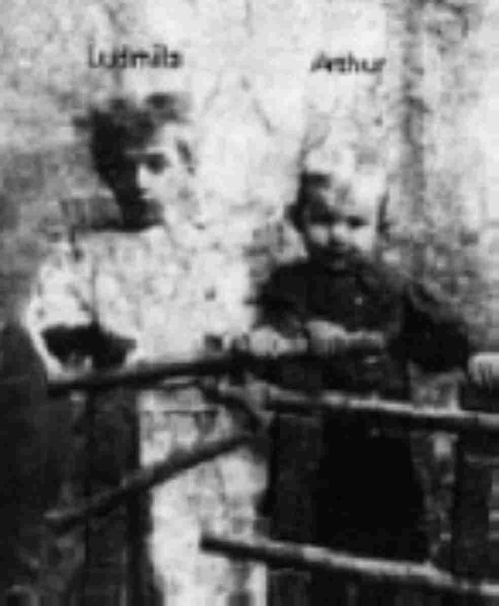 Ludmila und Arthur Prieb. Prischib, 1908.